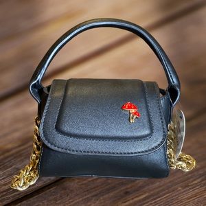 Structured Mushroom Crossbody Mini Purse